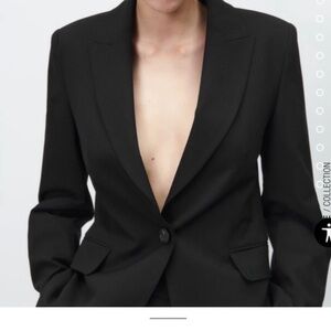 NWT Zara basic blazer Size 2